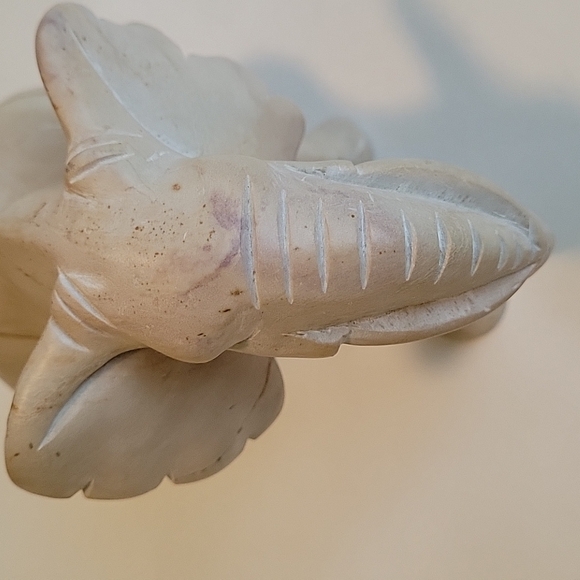 AUTHENTIC TRADITIONAL AFRICAN VINTAGE ELEPHANT SOAPSTONE figurine - Picture 6 of 10